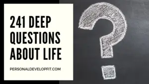 deep questions about life