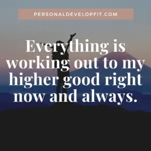 affirmations for fear