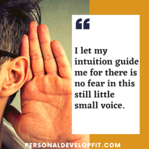 affirmations for fear