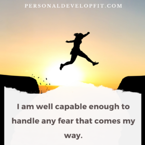 affirmations for fear