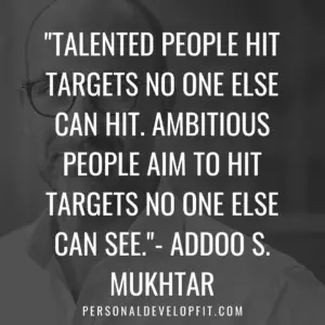 quotes about ambition