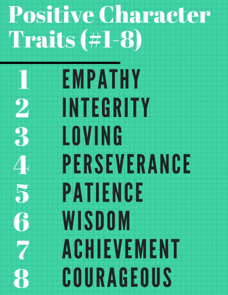 Best Character Traits In A Woman