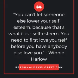 quotes on low self esteem